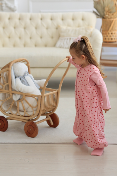 2 ADET Ayaklı Uyku Tulum %15 indirim (Kız)