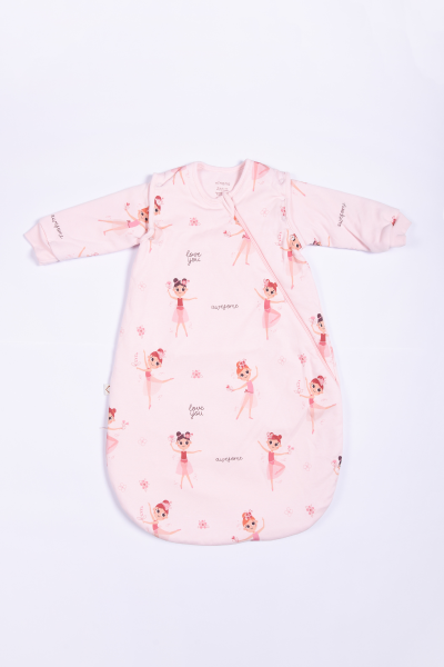 Kız Bebek Uyku Tulumu - Balerinli