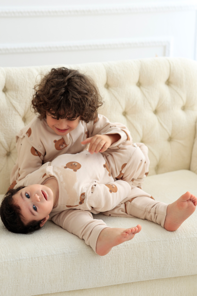 Erkek Bebek Uyku Tulumu - Ayıcıklı