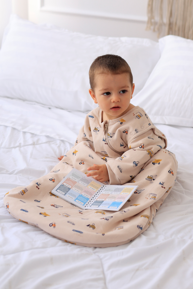 Erkek Bebek Uyku Tulumu - Arabalı