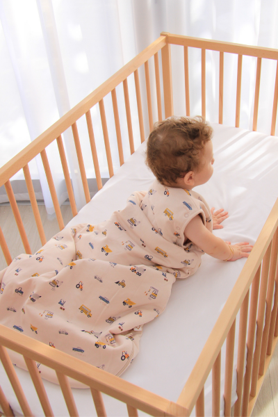 Erkek Bebek Uyku Tulumu - Arabalı