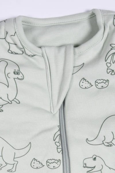 Erkek Çocuk  Ayaklı Uyku Tulumu - Dinozorlu