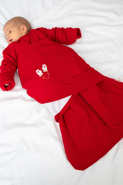 Kundak Uyku Tulumu - 2 TOG - Kırmızı
