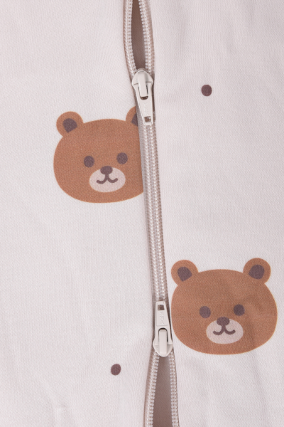 Erkek  Çocuk Ayaklı Uyku Tulumu - Ayıcıklı