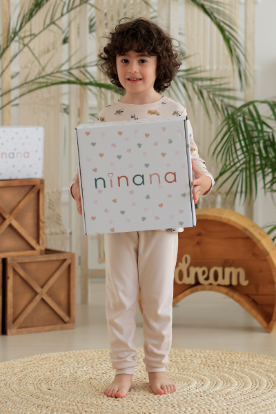 Erkek Çocuk Pijama Takımı - Arabalı