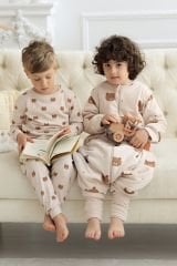 Erkek Çocuk Pijama Takımı - Ayıcıklı