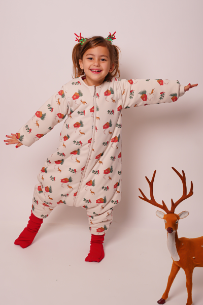 Ayaklı Uyku Tulumu - 3 Tog - Yılbaşı