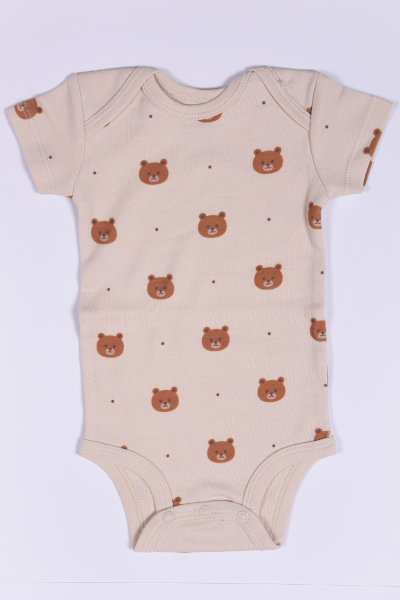 Erkek Bebek Kısa Kollu Body - 5'li Paket