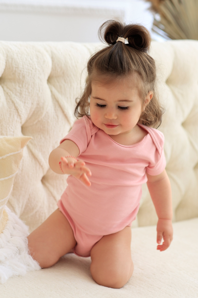 Kız Bebek Kısa Kollu Body - 5'li  Paket