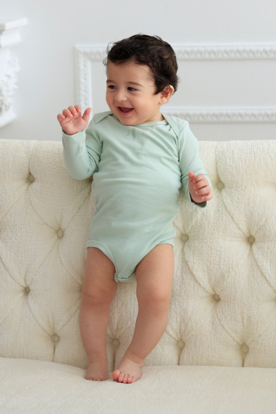 Erkek Bebek Uzun Kollu Body - 5'li Paket