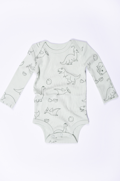 Erkek Bebek Uzun Kollu Body - 5'li Paket