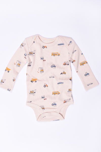 Erkek Bebek Uzun Kollu Body - 5'li Paket