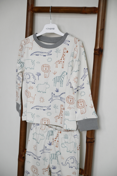 Çocuk Pijama Takımı - Safari