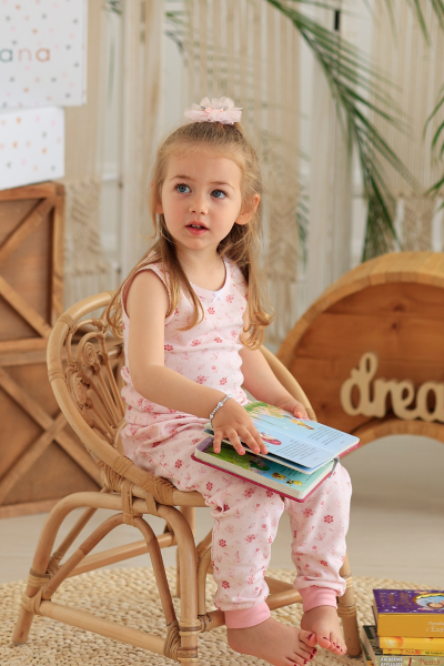 Kız Çocuk Atlet Seti - 5'li Paket