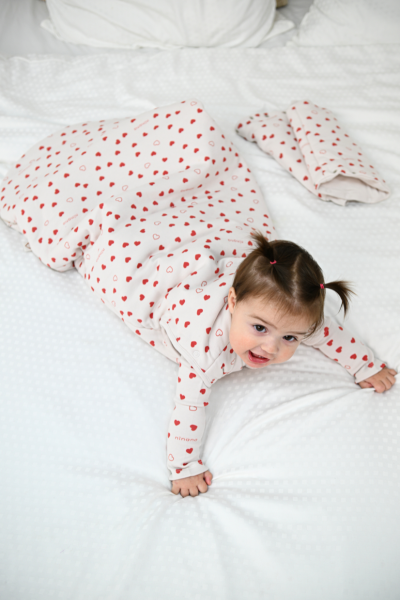 Kışlık Uyku Tulumu - 3 TOG - Kalpli