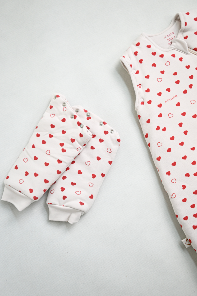 Kışlık Uyku Tulumu - 3 TOG - Kalpli