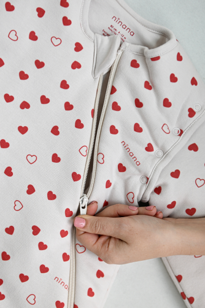 Kışlık Uyku Tulumu - 3 TOG - Kalpli