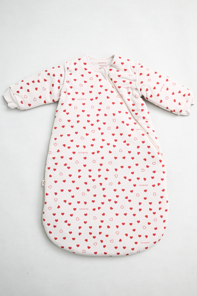 Kışlık Uyku Tulumu - 3 TOG - Kalpli