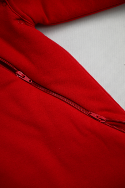 Kışlık Uyku Tulumu - 3 TOG - Kırmızı - Eldiven Nakışlı