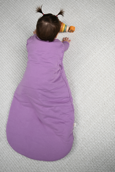 Uyku Tulumu - Mor - Unicorn Nakışlı