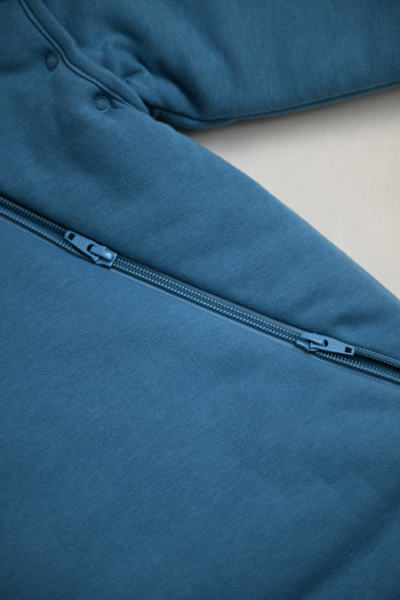 Kışlık Uyku Tulumu - 3 TOG - Turkuaz -  Astronot Nakışlı