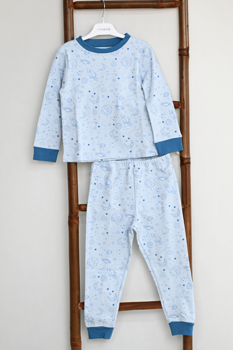 Erkek Çocuk Pijama Takımı - Uzaylı