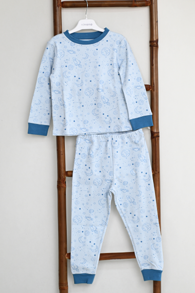 Erkek Çocuk Pijama Takımı - Uzaylı