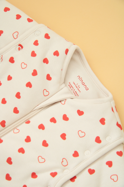 Ayaklı Uyku Tulumu - 3 Tog - Kalpli