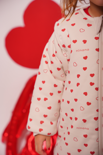 Ayaklı Uyku Tulumu - 3 Tog - Kalpli