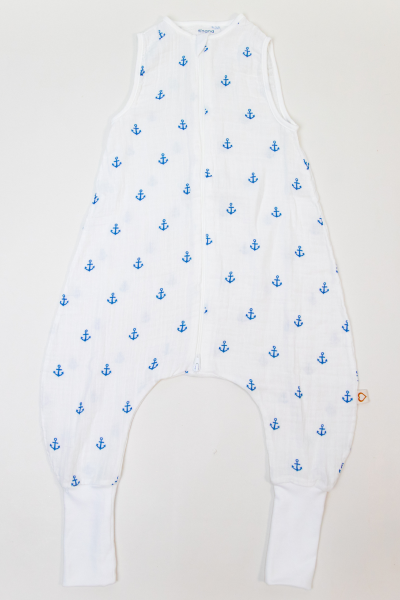 Muslin Ayaklı Uyku Tulumu - Çapalı - 0,5 Tog