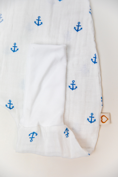 Muslin Ayaklı Uyku Tulumu - Çapalı - 0,5 Tog