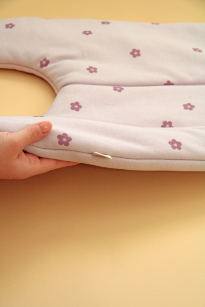 Ayaklı Uyku Tulumu - 3 Tog - Mor Çiçekli