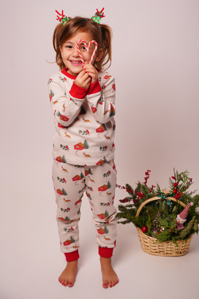 Çocuk Pijama Takım - Yılbaşı