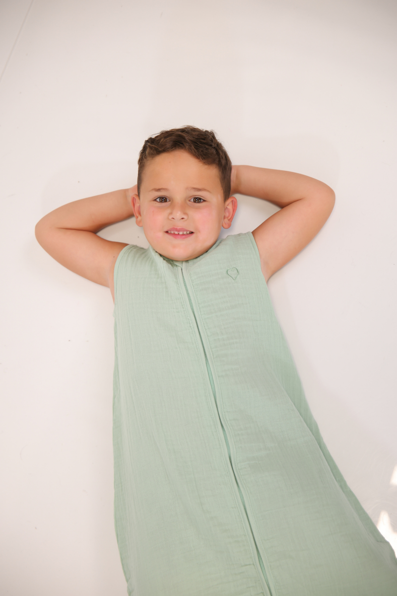 Müslin Ayaklı Uyku Tulumu – Yeşil