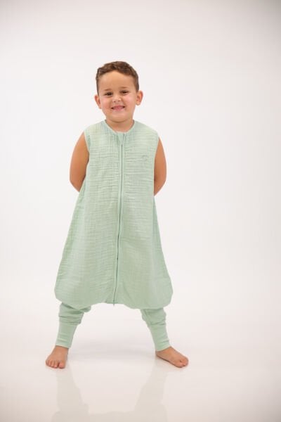 Müslin Ayaklı Uyku Tulumu – Yeşil