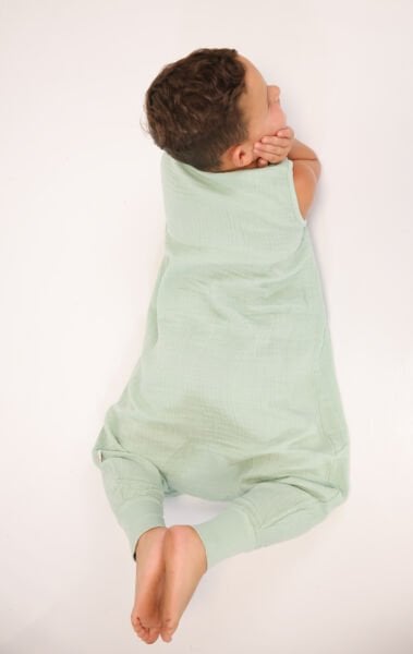 Müslin Ayaklı Uyku Tulumu – Yeşil