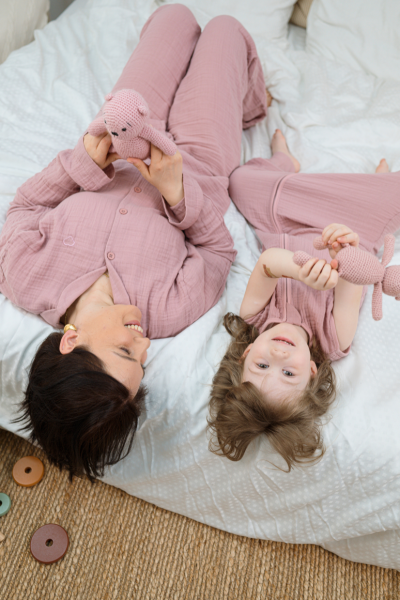 Kadın Pijama Takımı – Gül Kurusu