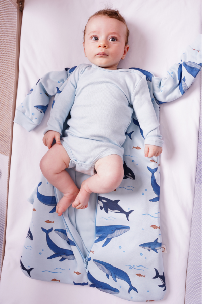 Köpek Balığı Desen- 2 TOG Kundak