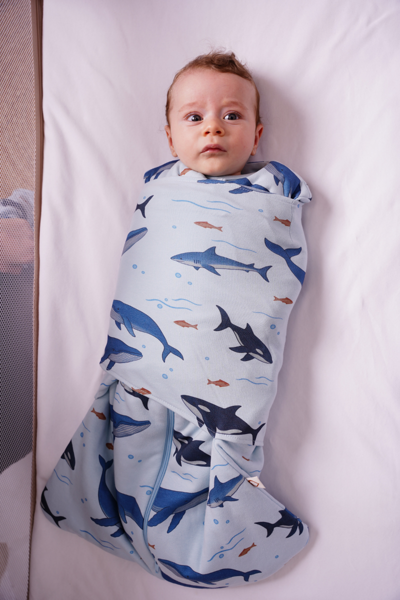 Köpek Balığı Desen- 2 TOG Kundak