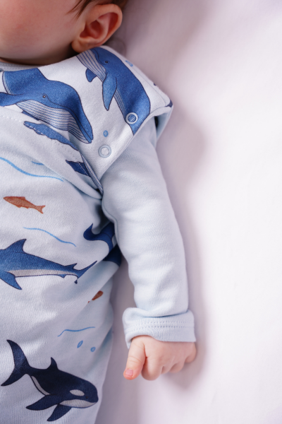 Köpek Balığı Desen- 2 TOG Kundak