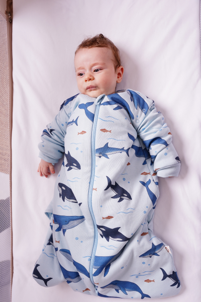 Köpek Balığı Desen- 2 TOG Kundak