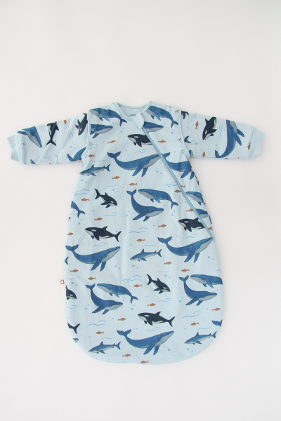 Köpek Balığı Desen-Uyku Tulumu