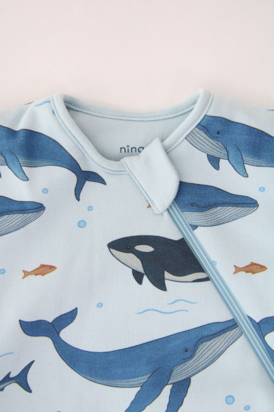 Köpek Balığı Desen-Uyku Tulumu