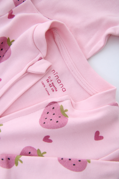 Çilek Bebek Tulum- 2'li Paket