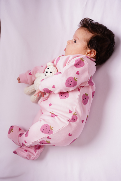 Çilek Bebek Tulum- 2'li Paket