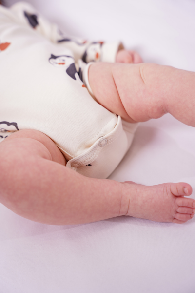 Bebek Uzun Kollu Body - 2'li Paket- Penguen