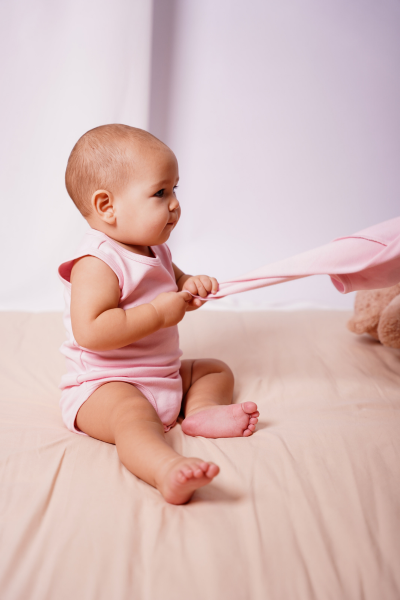 Bebek Kolsuz Body - 2'li Paket - Çilek