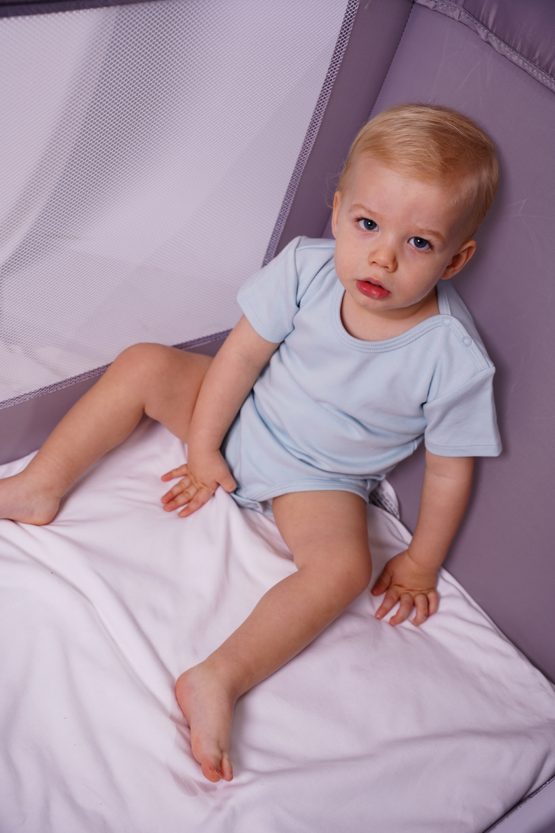 Bebek Kısa Kollu Body -  2'li Paket - Köpek Balığı