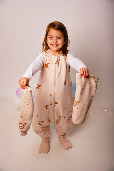 2 ADET Ayaklı Uyku Tulum %15 indirim (Erkek)